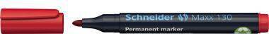 Schneider Permanentmarker Maxx 130 113002 1-3mm Rundspitze rot