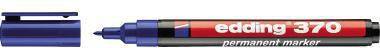 edding Permanentmarker 370 4-370003 1mm Rundspitze nachfüllbar blau