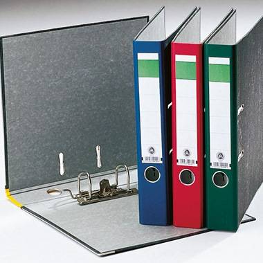 Ordner Standard Neutral A4 breit sw