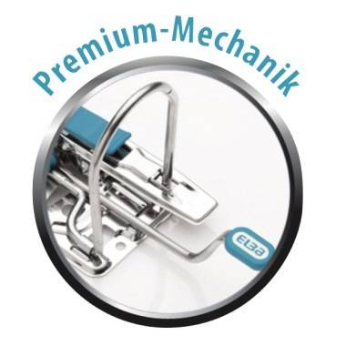 ELBA Ordner Rado brillant 100022606 schmal gelb