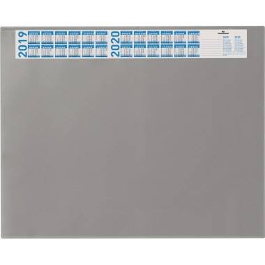 DURABLE Schreibunterlage 720410 520x650mm Jahreskalender grau