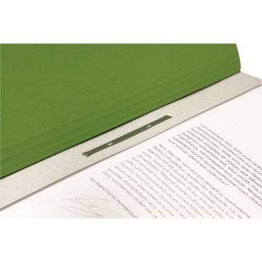 Falken Ösenhefter 80003858 DIN A4 halber Deckel Behördenheftung grün
