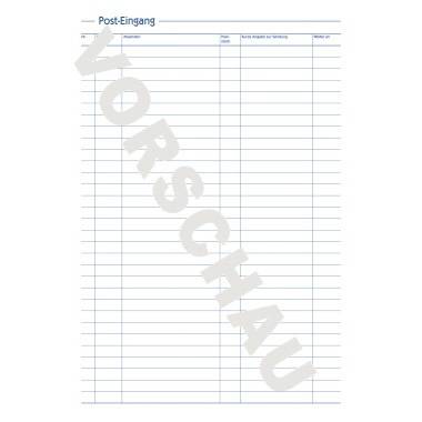 Avery Zweckform PosteinAusgang Formularbuch 931 DIN A4 50Bl.