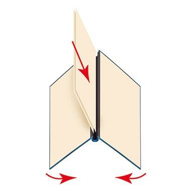 Veloflex Klemmbinder 4944250 DIN A4 200Blatt blau