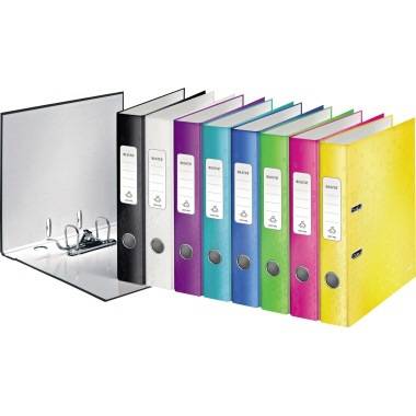 Leitz Ordner WOW 10060016 DIN A4 50mm Pappe gelb