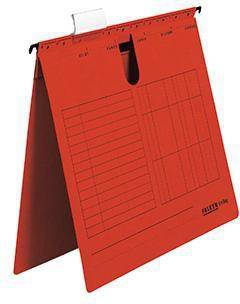 Falken Hängehefter 80002744 DIN A4 kfm. Heftung rot