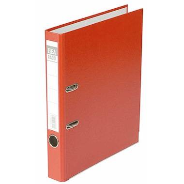 ELBA Ordner Rado brillant 100022609 schmal rot