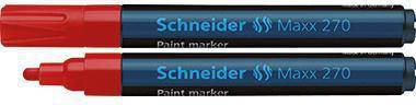 Schneider Lackmarker Maxx 270 127002 1-3mm Rundspitze rot