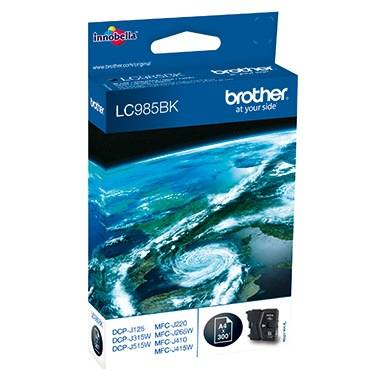 Brother Tintenpatrone LC985BK 300Seiten schwarz