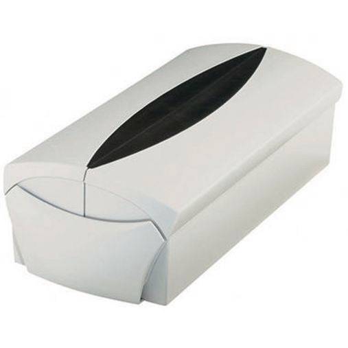 HAN Visitenkartenbox VIP 2000-31 f. 500Karten +Register schwarz/grau