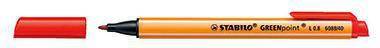 STABILO Feinschreiber GREENpoint 6088/40 0,8mm rot