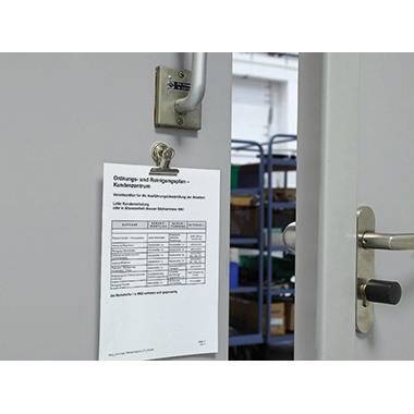 MAUL Briefklemmer 2185096 50mm nickel 2 St./Pack.