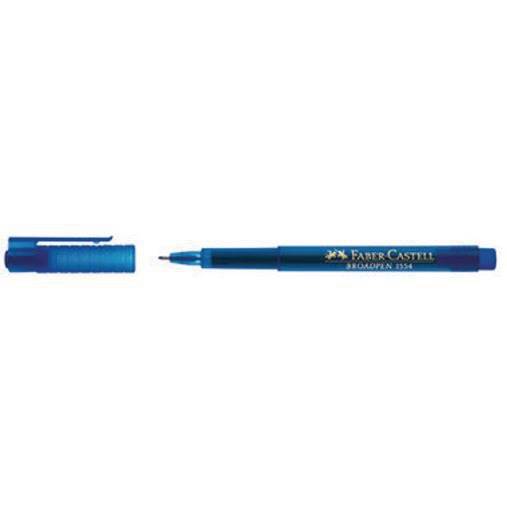 Faber-Castell Fineliner BROADPEN 155451 0,8mm blau
