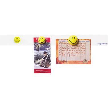 magnetoplan Magnet Smilies 16671 20mm gelb 8 St./Pack