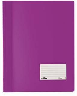 DURABLE Schnellhefter DURALUX 268012 DIN A4 Hartfolie lila