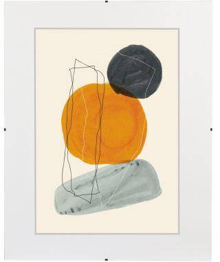 Hama Bilderrahmen Clip-Fix 00063130 30x40cm rahmenlos antireflex tr