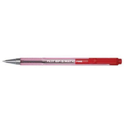PILOT Kugelschreiber BP-S MATIC 2026002 F Druckmechanik rot