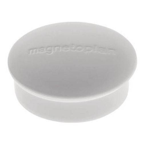 magnetoplan Magnet Discofix Mini 1664601 20mm grau 10 St./Pack.