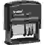 trodat Wortbandstempel Printy Dater 20448 46x4mm grau/schwarz