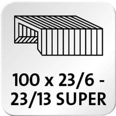 NOVUS Blockheftgerät B40 023-0056 max. 100Bl. Metall/Kunststoff gr/sw