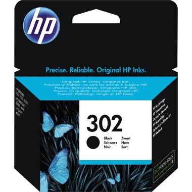 HP Tintenpatrone F6U66AE#UUS Nr.302 190Seiten schwarz