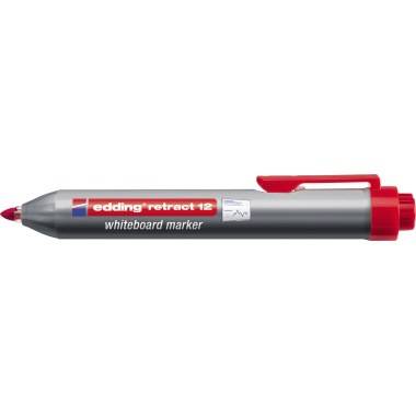 edding Boardmarker retract 12 4-12002 1,5-3mm Rundspitze rot