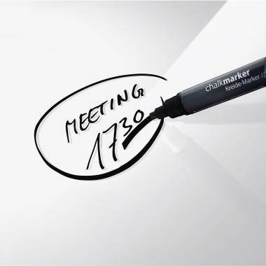 Sigel Multifunktionstafel artverum GL111 480x480x15mm Glas weiß