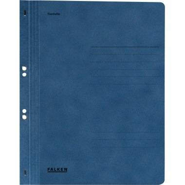 Falken Ösenhefter 80003882 DIN A4 ganzer Deckel Behördenheftung blau