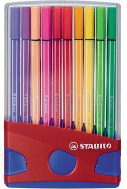 STABILO Fasermaler pen 68 ColorParade 1mm sort. 20 Stück/Pack. 5 Stück