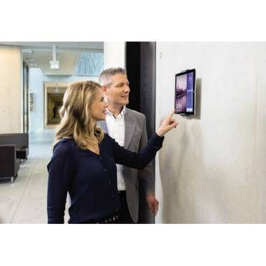 DURABLE Tablethalter 893323 7-13Zoll Wandhalter silber