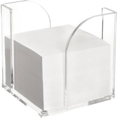 MAUL Zettelbox 1954005 9x9cm max. 700Blatt Acryl gk