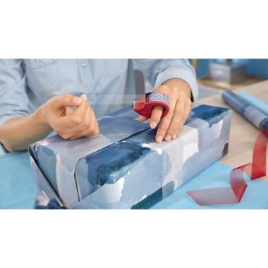 tesa Handabroller Mini 57858-00000 19mmx10m rot/blau