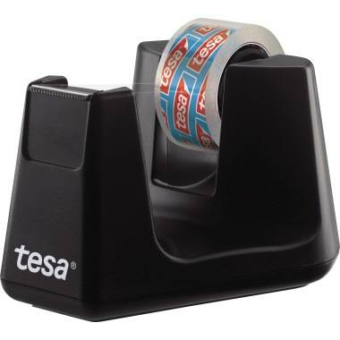 tesa Tischabroller ecoLogo Smart 53903-00000-00 schwarz +Klebefilm