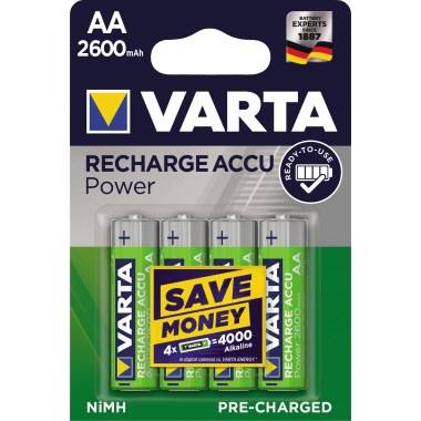 Varta Akku Ready2Use 5716101404 AA Mignon HR6 2.600mAh 4 St./Pack.