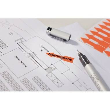 Avery Zweckform Hinweisetikett Pfeil 3008 leuchtrot 63 St./Pack.