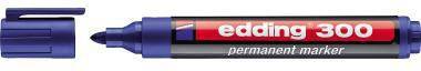 edding Permanentmarker 300 4-300003 1,5-3mm Rundspitze nachfüllbar bl