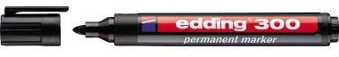 edding Permanentmarker 300 4-300001 1,5-3mm Rundspitze nachfüllbar sw