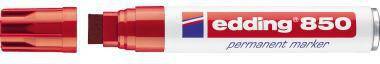 edding Permanentmarker 850 4-850002 5-16mm Keilspitze nachfüllbar rt