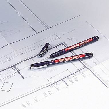 edding Feinschreiber 1800 profipen 4-180005001 0,5mm schwarz