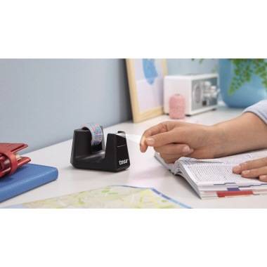 tesa Tischabroller ecoLogo Smart 53904-00000-00 schwarz +Klebefilm