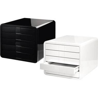 HAN Schubladenbox i-Box 1551-12 DIN C4 5Schubfächer weiß