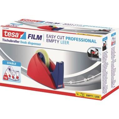 tesa Tischabroller Easy Cut Professional 57422-00000 rot/blau