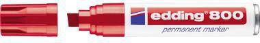 edding Permanentmarker 800 4-800002 4-12mm Keilspitze nachfüllbar rt