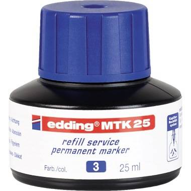 edding Nachfülltusche MTK 25 4-MTK25003 25ml blau