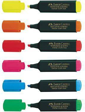 Textmarker TEXTLINER 48 Refill rot