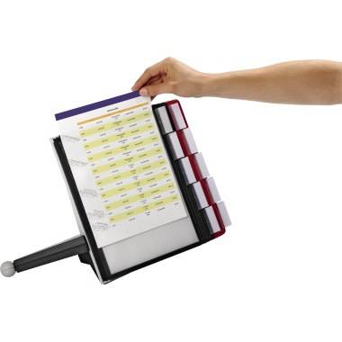 DURABLE Sichttafelständer SHERPA TABLE 10 563200 DIN A4 an/gr