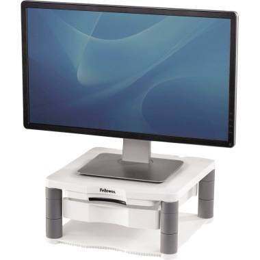 Fellowes Monitorständer Premium 91713 Kunststoff platin