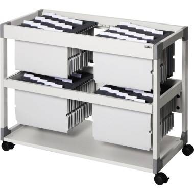 DURABLE Hängemappenwagen TROLLEY 200 MULTI DUO 379210 lichtgrau