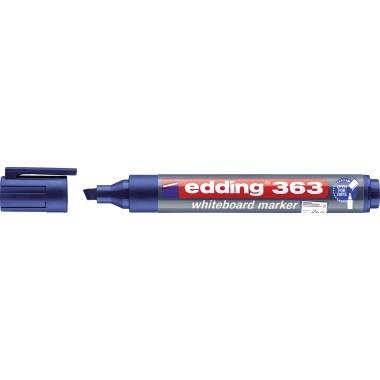 edding Whiteboardmarker 363 4-363003 1-5mm Keilspitze blau