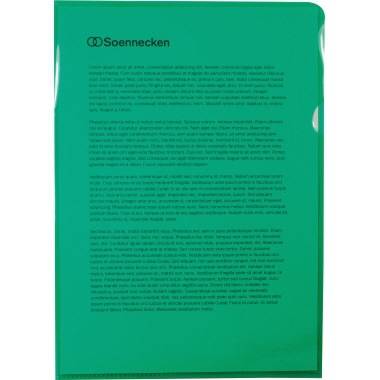 Soennecken Sichthülle 1470 DIN A4 PP grün 50 St./Pack.